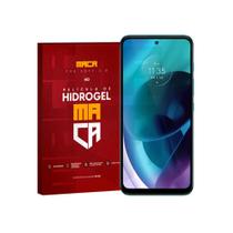 Película Hidrogel Frente e Verso Moto G67 Power HD ou Fosca Película Hidrogel Frente e Verso Moto G67 Power HD ou Fosca