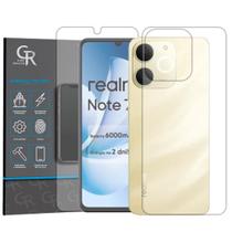 Película Hidrogel Frente e Verso Para Realme Note 70T