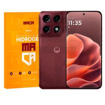 Película Hidrogel Frente+Verso Moto Edge 70 Pro+ HD Ou Fosca