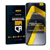Película Hidrogel Frontal Mi Poco M8 Pro Privacidade