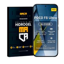 Película Hidrogel Frontal Xiaomi Poco F8 Ultra Privacidade Película Hidrogel Frontal Xiaomi Poco F8 Ultra Privacidade