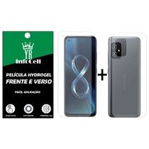 Película Hidrogel HD Frente E Verso Anti Impacto Asus Zenfone 8