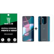 Película Hidrogel HD Frente E Verso Anti Impacto Moto Edge X30