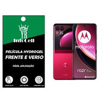 Película Hidrogel Hd Frente e Verso Anti Impacto para Motorola Moto Razr 40 Ultra