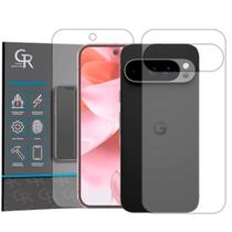 Película Hidrogel HD Frente e Verso Compativel Com Google Pixel 9 Película Hidrogel HD Frente e Verso Compativel Com Google Pixel 9