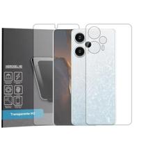 Película Hidrogel HD Frente e Verso Compativel Com Xiaomi Poco F5 Película Hidrogel HD Frente e Verso Compativel Com Xiaomi Poco F5