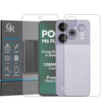 Película Hidrogel HD Frente e Verso Compativel Com Xiaomi Poco M6 Plus Película Hidrogel HD Frente e Verso Compativel Com Xiaomi Poco M6 Plus