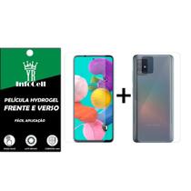 Película Hidrogel HD Frente E Verso para Galaxy A51 5g Película Hidrogel HD Frente E Verso para Galaxy A51 5g