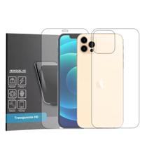 Película Hidrogel HD Frente e Verso Para iPhone 12 Pro Max