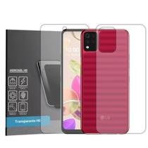Película Hidrogel HD Frente e Verso Para LG K52 Película Hidrogel HD Frente e Verso Para LG K52