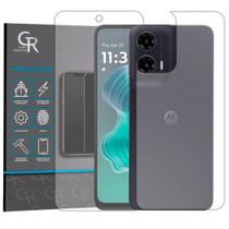 Película Hidrogel HD Frente e Verso Para Motorola Moto G35 Película Hidrogel HD Frente e Verso Para Motorola Moto G35