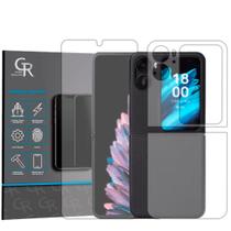 Película Hidrogel HD Frente e Verso Para Oppo Find N2 Flip