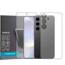 Película Hidrogel HD Frente e Verso Para Samsung Galaxy S24 Película Hidrogel HD Frente e Verso Para Samsung Galaxy S24