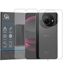 Película Hidrogel HD Frente e Verso Para Sharp Aquos R8s Pro Película Hidrogel HD Frente e Verso Para Sharp Aquos R8s Pro