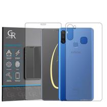 Película Hidrogel HD Frente Verso Para Infinix Note 6 Película Hidrogel HD Frente Verso Para Infinix Note 6