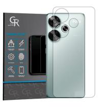 Película Hidrogel HD Verso Compativel Para Xiaomi Poco F6 Película Hidrogel HD Verso Compativel Para Xiaomi Poco F6