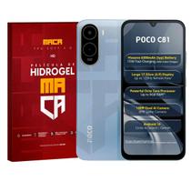 Película Hidrogel Mi Poco C81 Frente e Verso - HD ou Fosca Película Hidrogel Mi Poco C81 Frente e Verso - HD ou Fosca