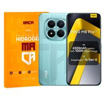 Película Hidrogel Mi Poco M8 Pro HD ou Fosca Frente+Verso Película Hidrogel Mi Poco M8 Pro HD ou Fosca Frente+Verso