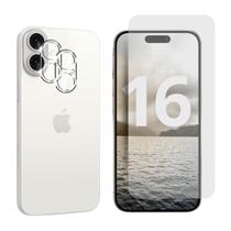 Película Hidrogel + Pel. Câmera Traseira iPhone 16 / Plus