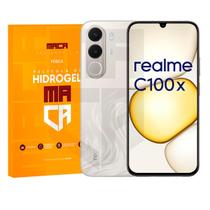 Película Hidrogel Realme C100X Frente e Verso - HD ou Fosca
