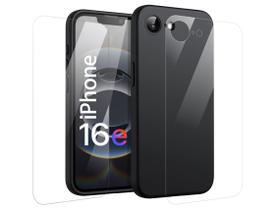 Película Hidrogel Tela + Tras. + Case Velvet Para iPhone 16e