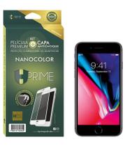 Película Hprime Kit Nanocolor Apple iPhone 8 Preto