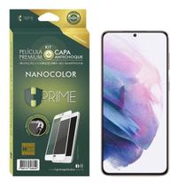 Película Hprime Nanocolor Samsung Galaxy S21 Plus Capa TPU Transparente