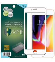 Película Hprime Vidro Iphone 8 Plus Verso Branco ColorGlass 6D