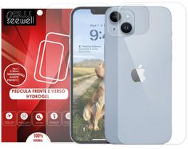 Película Hydrogel Anti Impacto HD Frente e Verso Compatível com iPhone 14 e iphone 14 Plus - SW Seewell