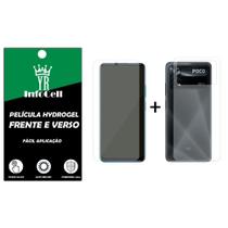 Película Hydrogel Frente E Verso para Xiaomi Poco X4 Pro 5g