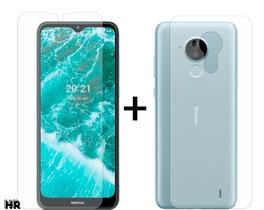 Película Hydrogel HD Anti Impacto Frente e Verso Nokia C30