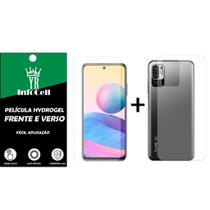 Película Hydrogel HD Frente E Verso para redmi Note 10 5g