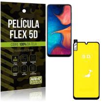 Película Indestrutível Flex Galaxy A20 ArmyShield