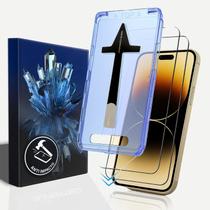 Película INSTALA FÁCIL para iPhone Anti impacto ULTRA RESISTENTE com case de alinhamento Não trinca Película INSTALA FÁCIL para iPhone Anti impacto ULTRA RESISTENTE com case de alinhamento Não trinca
