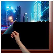 Pelicula insulfilm blackout (preto total) nao se ve nada dos dois lados 75cmx2metros