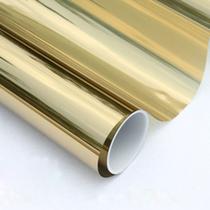 Pelicula insulfilm dourado/ouro 75cmx1metro