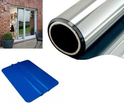 Pelicula insulfilm espalhado prata g5 75cmx2,50metros + espatula