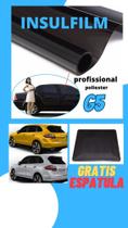 Pelicula insulfilm g5 poliester 75cm x 4metros + espatula Pelicula insulfilm g5 poliester 75cm x 4metros + espatula