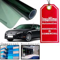Película Insulfilme Verde G5 Bobina 1,50M X 30Mts Automotiva - Residencial - Comercial
