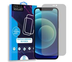 Película Iphone 12 Pro Max Hidrogel HD Fosca Anti Impacto - Cobre toda a tela Tablet - SW SeeWell