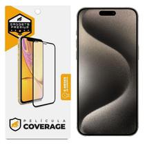 Película iPhone 15 Pro Max - Coverage 5D Pro Preta-Gshield Película iPhone 15 Pro Max - Coverage 5D Pro Preta-Gshield