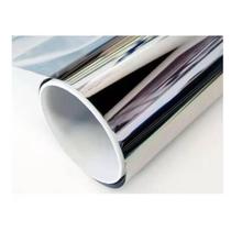 Pelicula Isofilme Carro Prata Espelhado,1m X 50cm,prata,janela,vidro,carro Pelicula Isofilme Carro Prata Espelhado,1m X 50cm,prata,janela,vidro,carro
