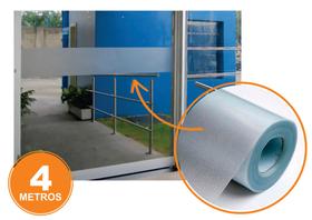 Pelicula Jateada para Vidro Faixa Anti Trombada Porta de Vidro Segurança 10cmx4m
