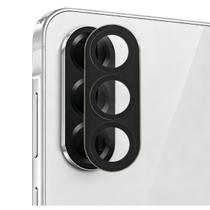 Película Lente Câmera Traseira Ar De Metal Compatível Com Samsung A07 A17 Protetora De Vidro Cor:pretoTamanho:A17
