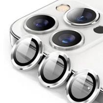 Película Lente Compatível Com iPhone 13 Prata Câmera Armor X-One