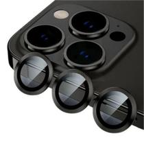 Película Lente Compatível Com iPhone 15 /15 Plus Preto Câmera Armor X-One