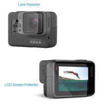 Película Lente e Lcd para GoPro 5, 6, 7 black