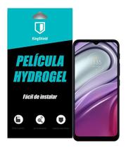 Película Moto Compatível G20 Kingshield Hydrogel Cobertura Total (Tela & Traseira)