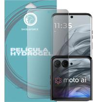 Película Moto Razr 50 5g Shieldforce Gel tela+ Visor