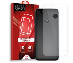 Pelicula Motorola E6 Play Hydrogel Traseira - 100% Transparente
